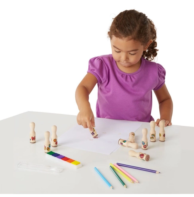 Deluxe Stempelset von Melissa & Doug