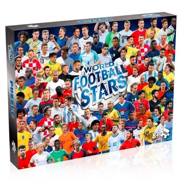 Puzzle 1000 Stück Weltfußballstars