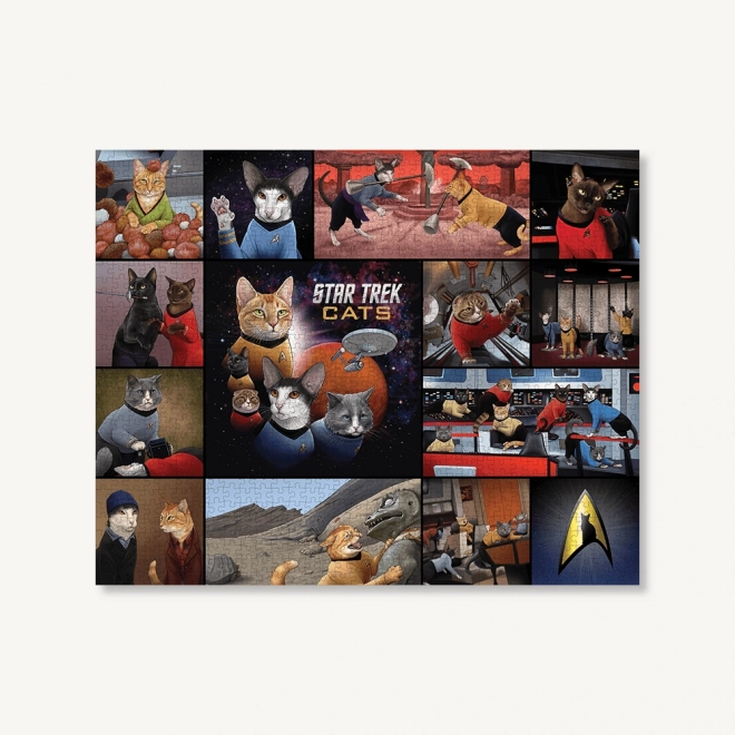 Star Trek Katzenpuzzle 1000 Teile