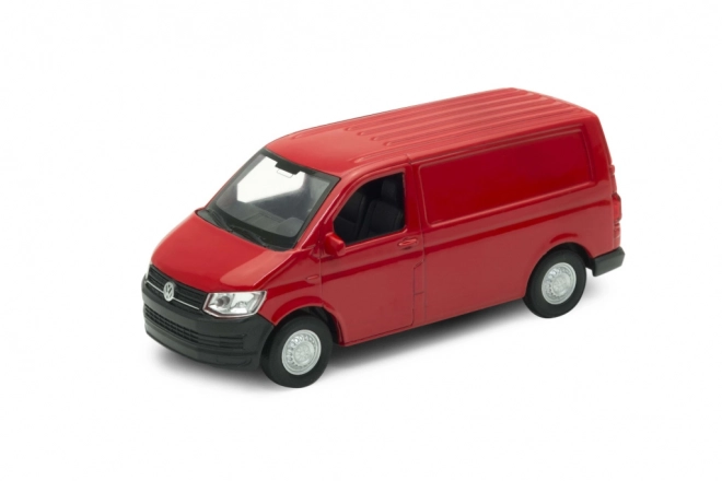 Modellauto Volkswagen Transporter T6 Van Silber