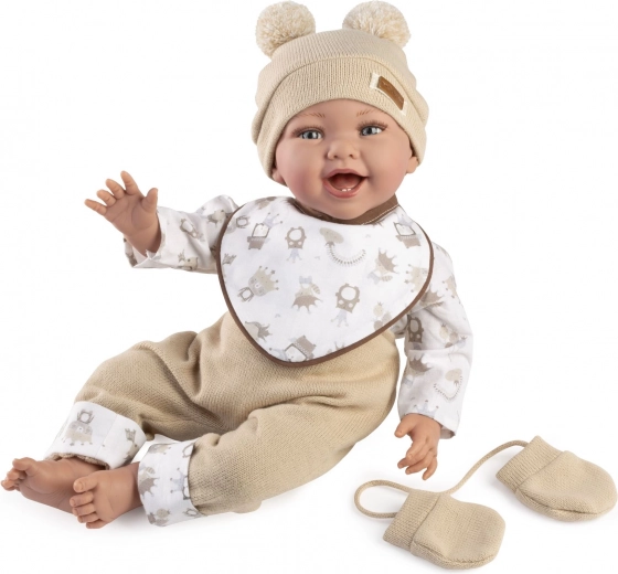 Beweglich und kann sitzen