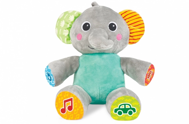 Interaktiver Plüschelefant