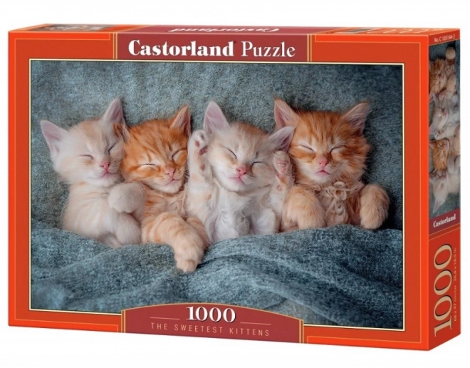 Puzzle 1000 Teile Süße Katzen