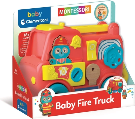 Edu Montessori-Wächter von Baby Clementoni – interaktives Montessori-Spielzeug zur Förderung der Feinmotorik