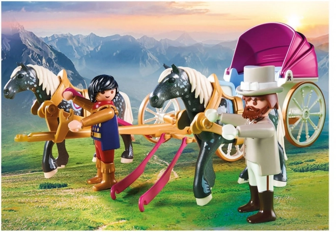 Romantische Kutsche mit Figuren Set - PLAYMOBIL Princess