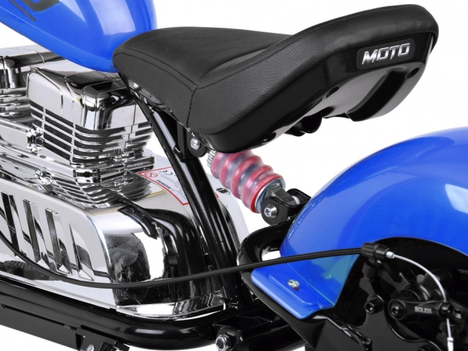 Elektrischer Chopper Motorrad für Kinder – Blau