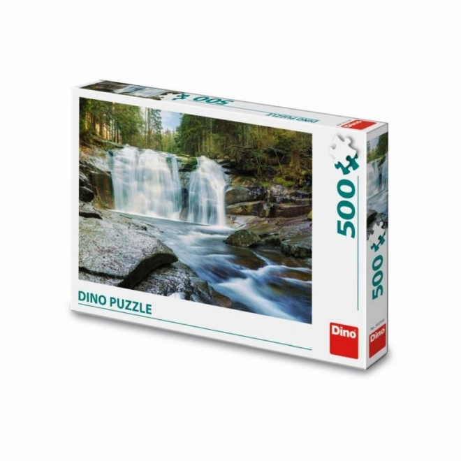 DINO Puzzle Mumlavske Wasserfälle 500 Teile