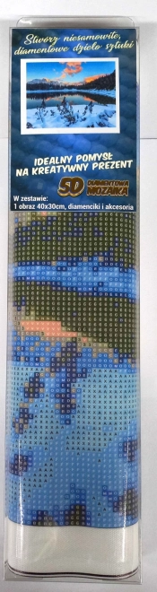 Norimpex Diamantmalerei Winterruhe 30x40 cm