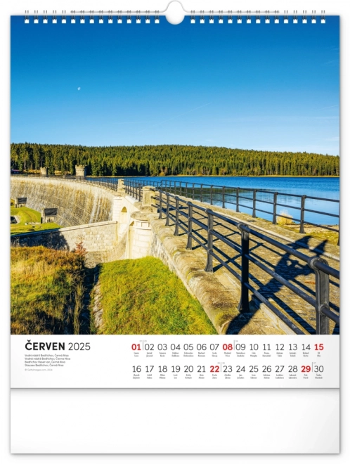 Notique Wandkalender Wasserreich 2025