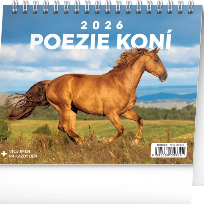 Tischkalender Pferdepoesie 2026