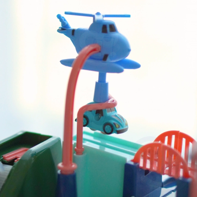 Interaktiver Autospielplatz Abenteuerfahrt