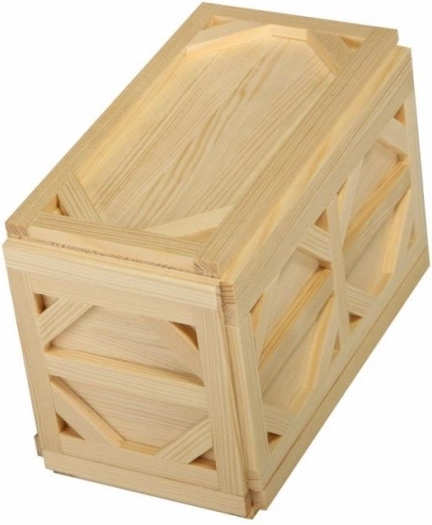 Holz-Hühnerspardose