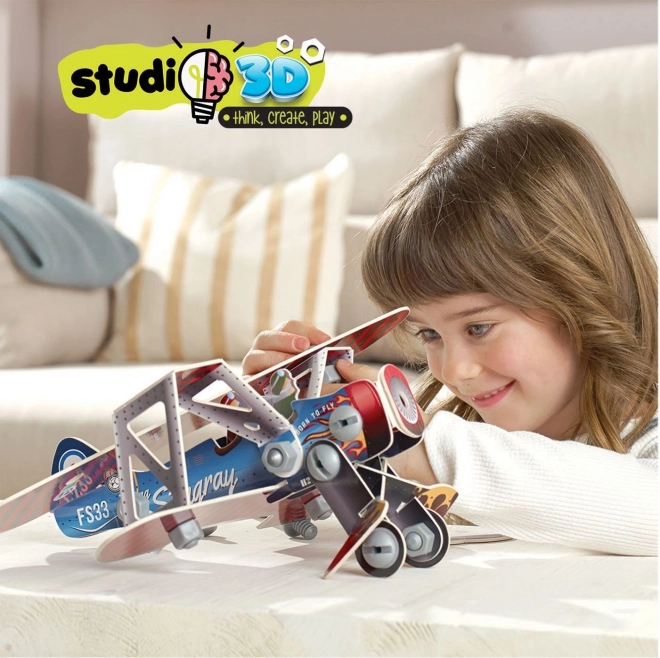 Educa Studio 3D Modell Flugzeug