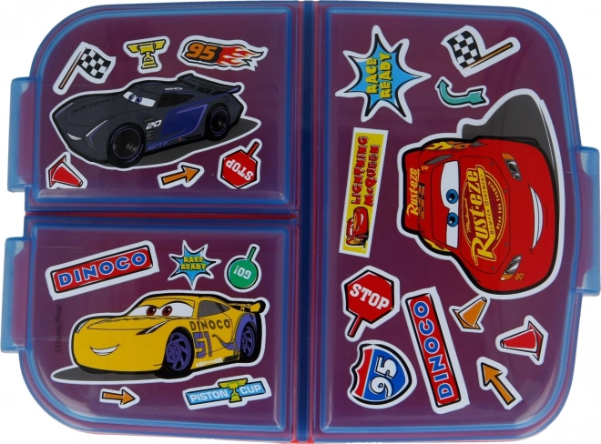 Multi-Box für Pausenbrote mit Cars-Motiv