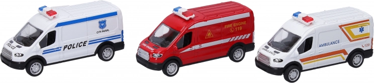 Rettungsfahrzeuge mit Aufziehmotor