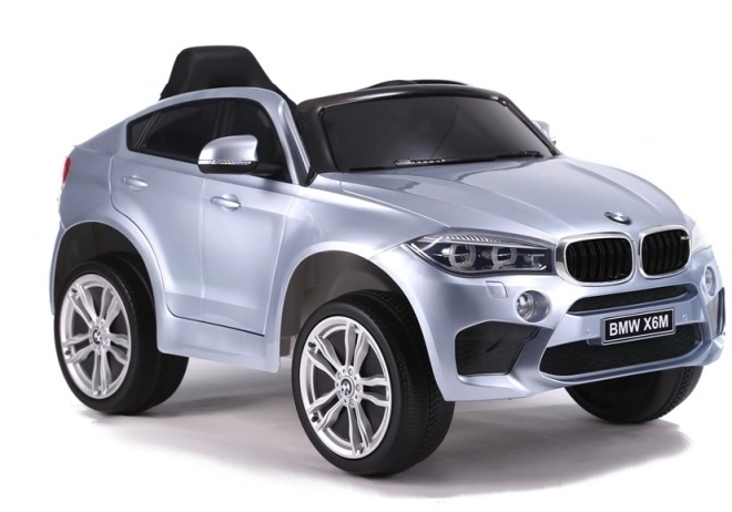 BMW X6 Elektroauto für Kinder Silber