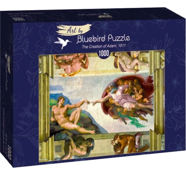 Bluebird Puzzle Die Erschaffung Adams 1000 Teile