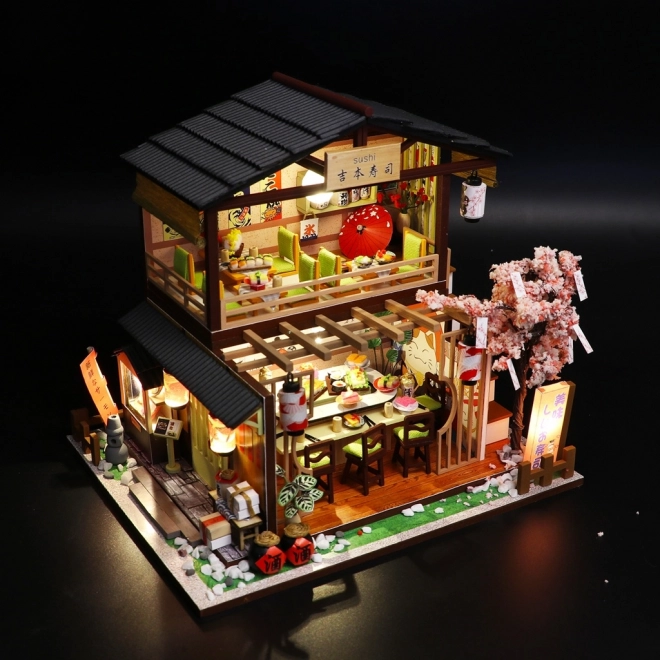 Miniatur Sushi-Restaurant-Häuschen 2Kids Toys