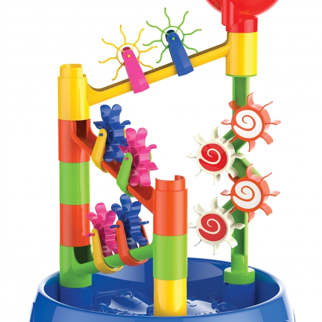 Woopie Wasserspieltisch 2-in-1 mit Wasserfall und 5 Zubehörteilen