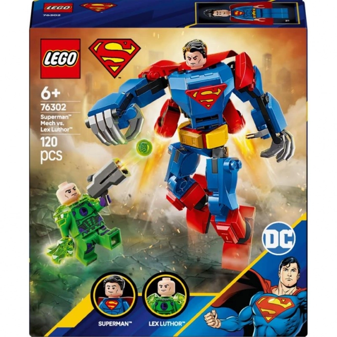 Mech Superman gegen Lex Luthor