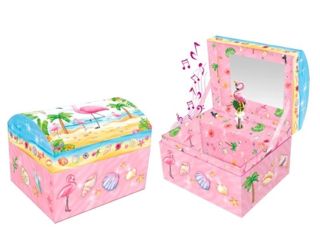 Pecoware Spieluhr - Flamingo