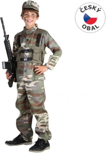 Karnevalskostüm Soldat für Kinder