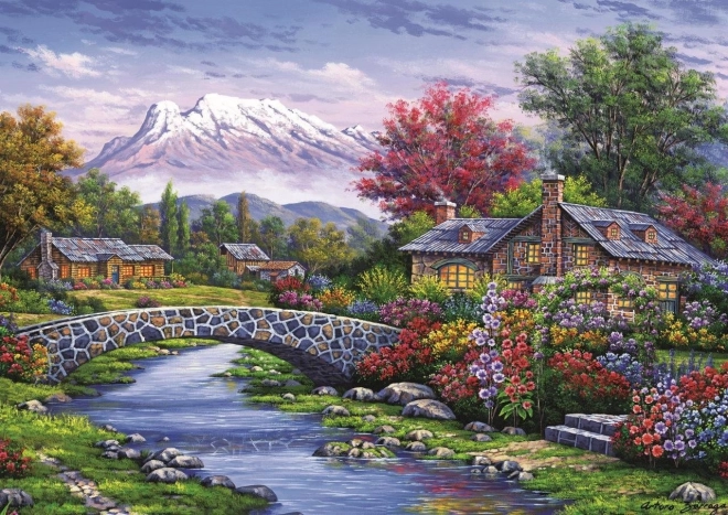 Puzzle Bogenbrücke 500 Teile