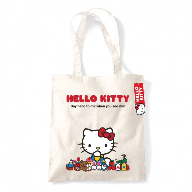 Einkaufstasche Hello Kitty natürlich