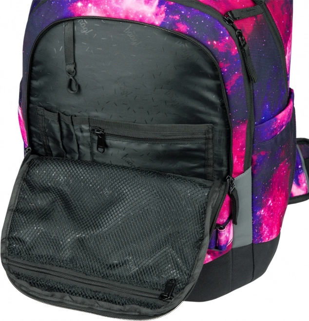 Schulset Baagl Galaxy: Rucksack, Federmäppchen, Beutel