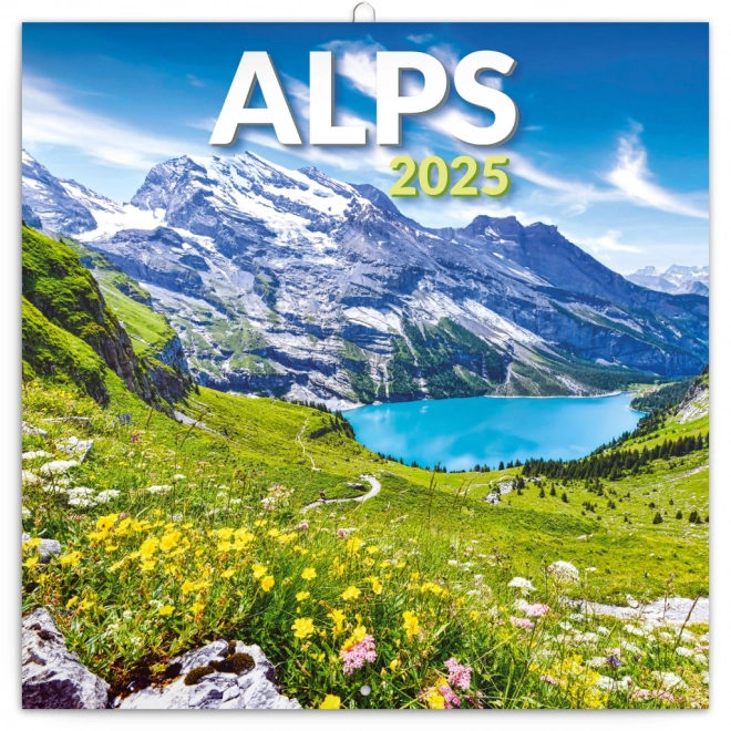 Notizkalender Alpen 2025