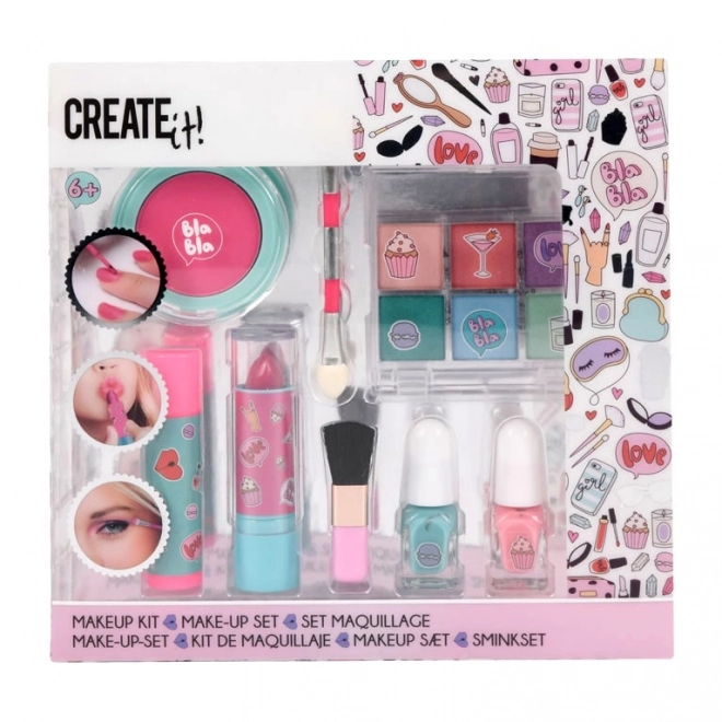 Creat it Schminkset Pink Türkis