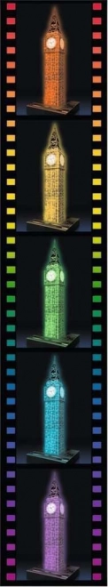 Puzzle 216 Teile 3D Big Ben Nacht