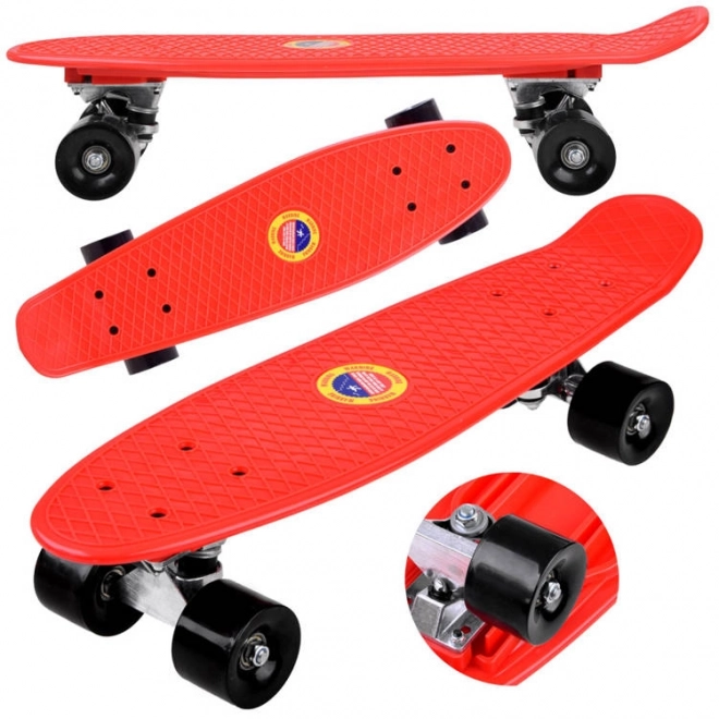 Farbenfrohe FISZKA Skateboard