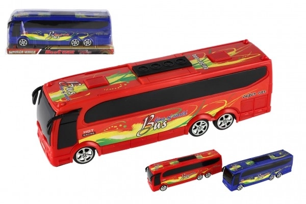 Plastikbus mit Rückziehmotor 25cm