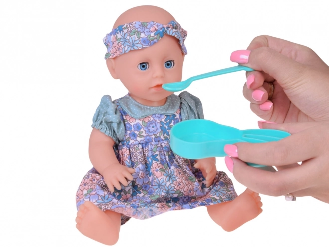 Gummipuppe BABY mit Zubehör