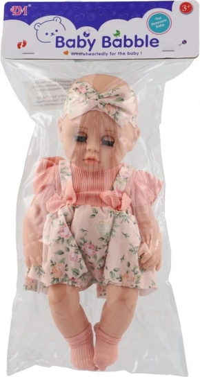 Puppe mit beweglichen Augen 30 cm