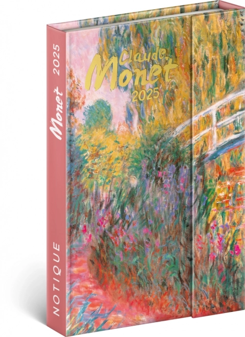 Magnetischer Wochenkalender Claude Monet 2025