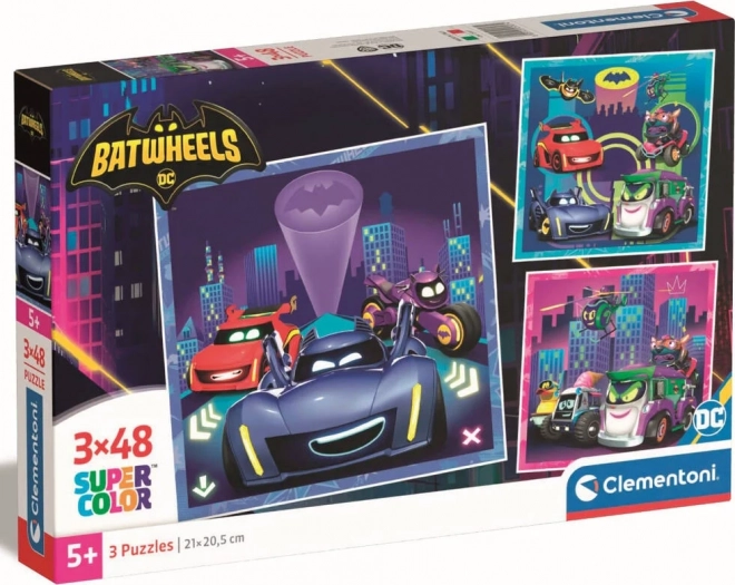 Batwheels Puzzle 3er-Set