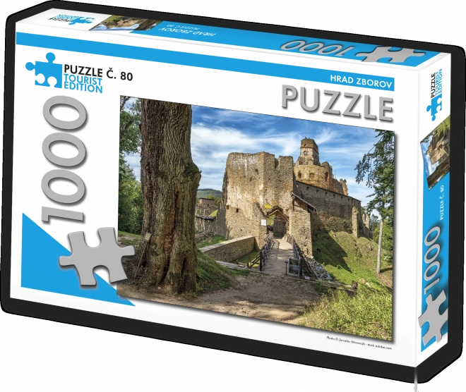 Puzzle Hrad Zborov 1000 Teile Tourist Edition