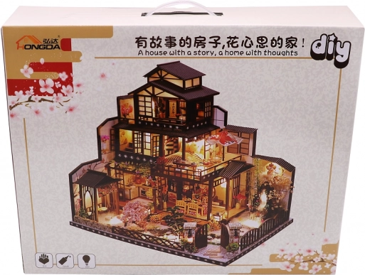 Miniaturhaus Prunkvolle Kirschblütenvilla