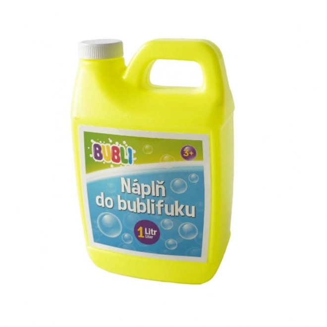 BUBLI Ersatzfüllung für Seifenblasen, 1L