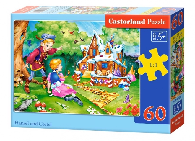 Puzzle 60 Teile Hänsel & Gretel