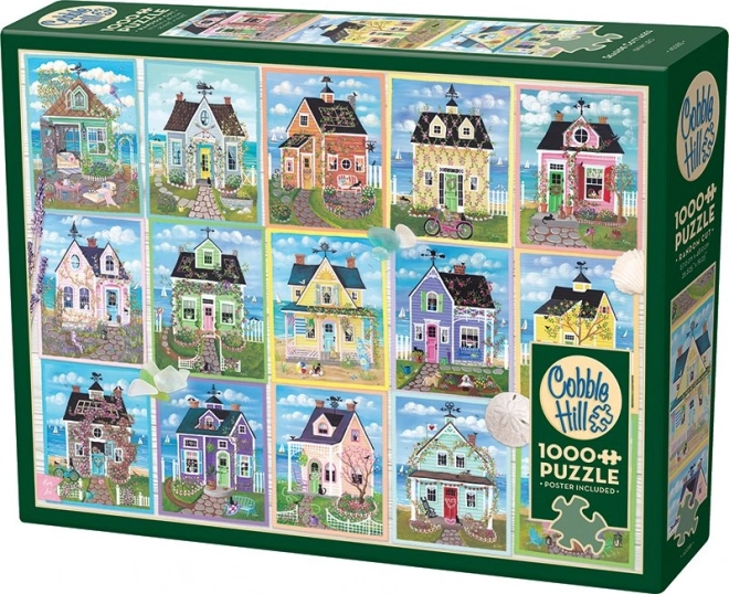 Cobble Hill Puzzle Küstenhäuser 1000 Teile