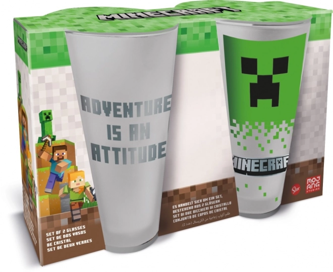 Minecraft-Gläser-Set