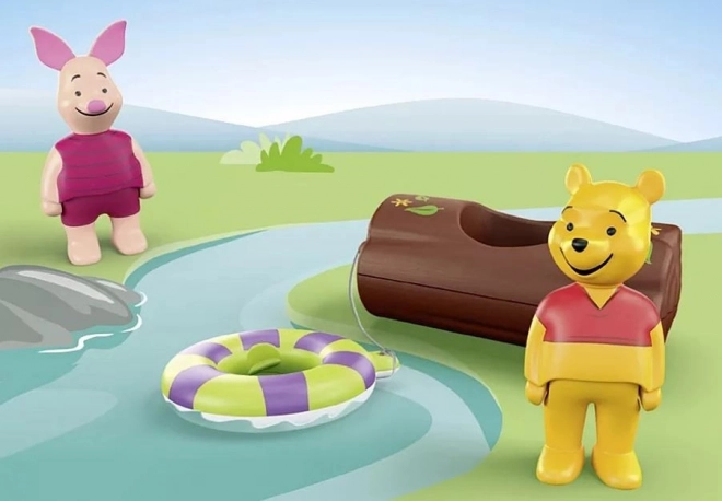 Winnie Puuh und Ferkels Wasserabenteuer Set