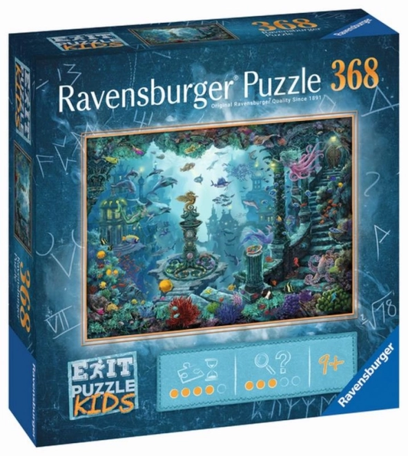 Exit KIDS Puzzle: Die versunkene Atlantis 368 Teile