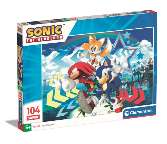 Clementoni Puzzle Sonic 104 Teile