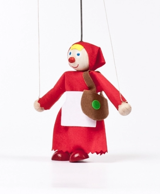 Gerlich Holzpuppe Rotkäppchen