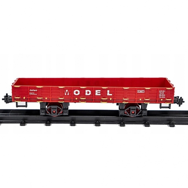 Klassische Elektrische Eisenbahn mit Geräusch und Licht
