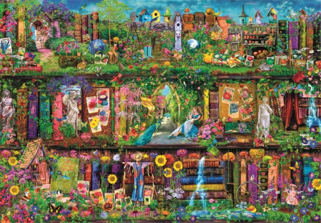 Puzzle Gartenregal 6000 Teile